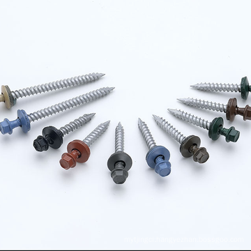 self drilling roofing screws with rubber washer